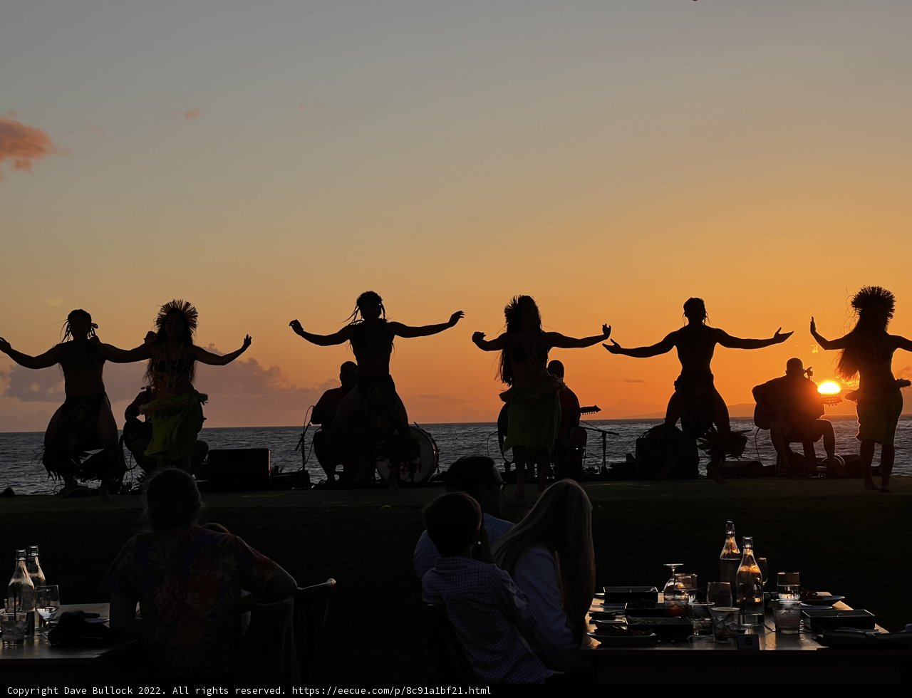 Sunset Dance on the Maui Shoreline