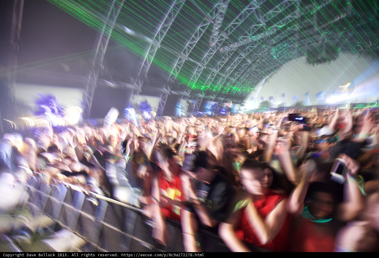 Green Glow at Coachella