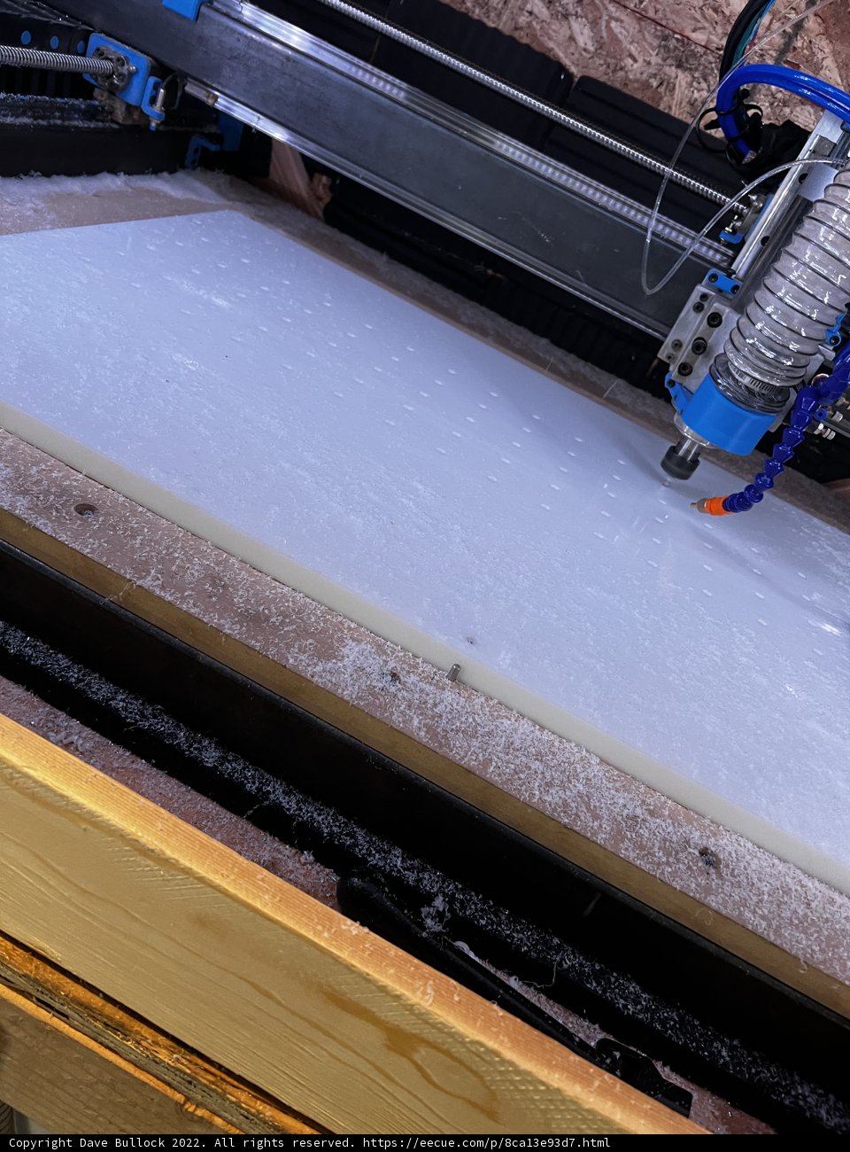 CNC Machine Cutting Foam for Windowsill