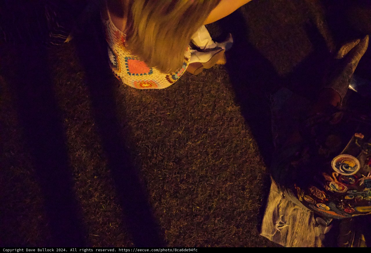 Festival Nights: A Cozy Corner at Coachella 2024