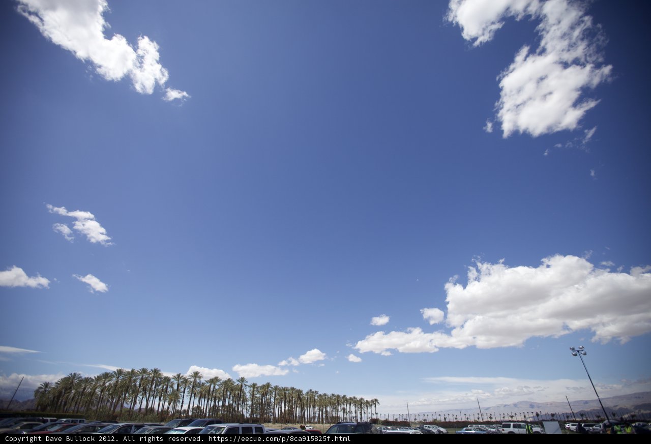 Cloudy Skies Over Coachella