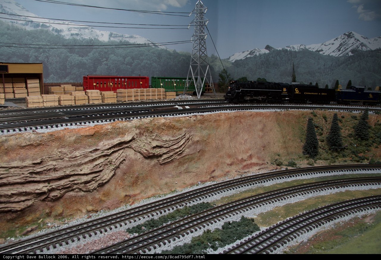 Railway in the Mountains