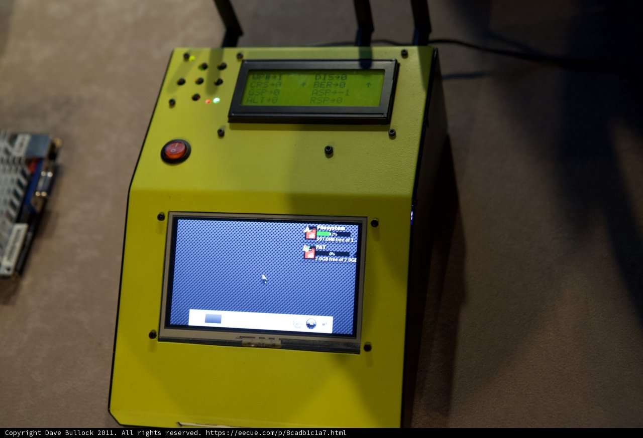 Yellow PC on the Desk