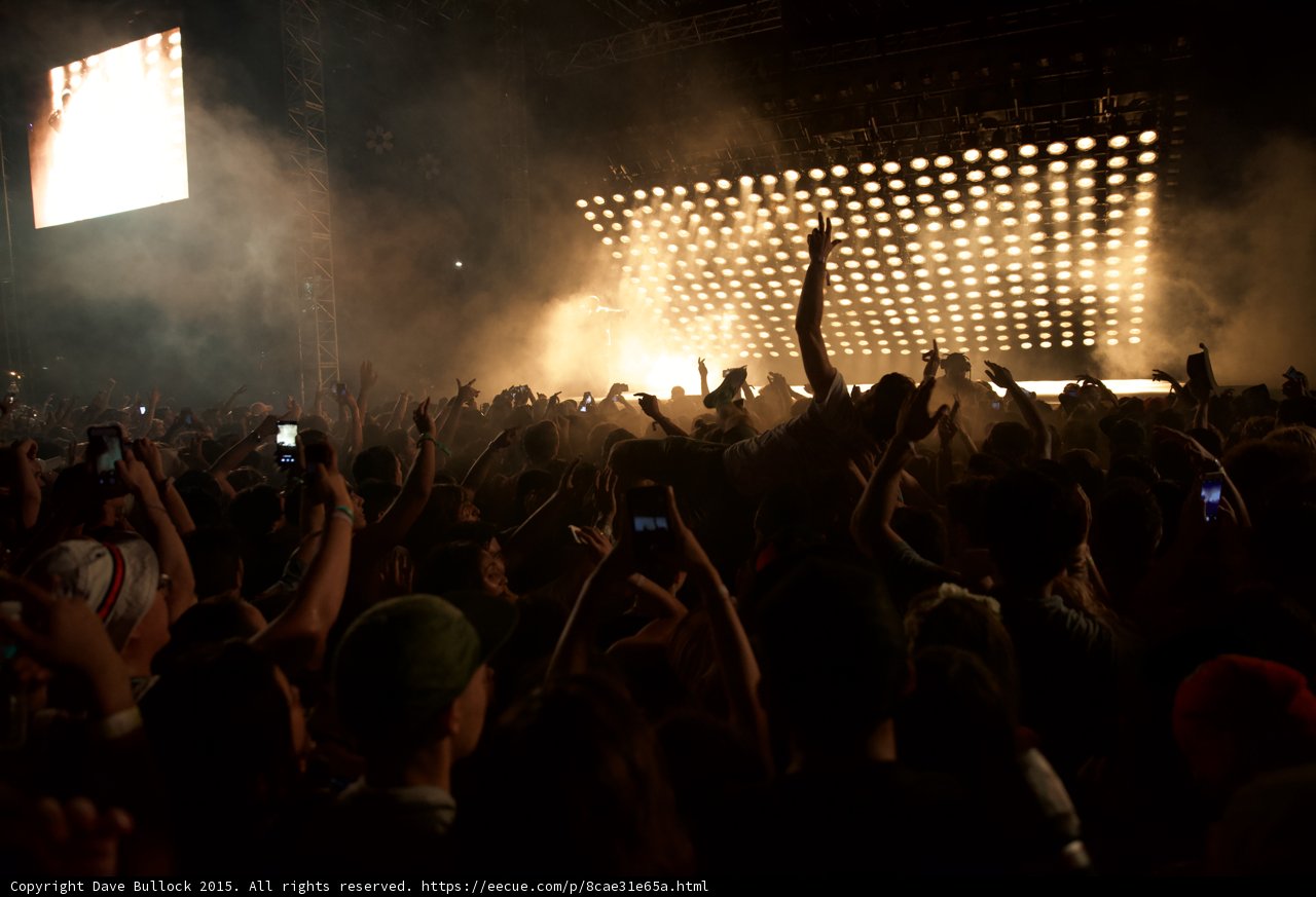 Raised Arm LED Screen View