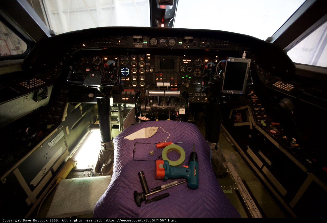 Cockpit Tools and Blanket