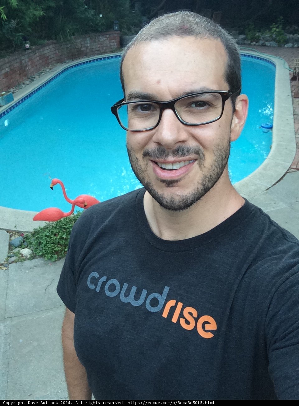 Poolside Portrait
