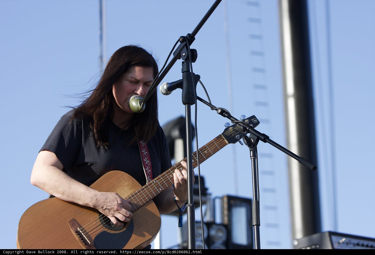 Kim Deal Strums Away at Coachella