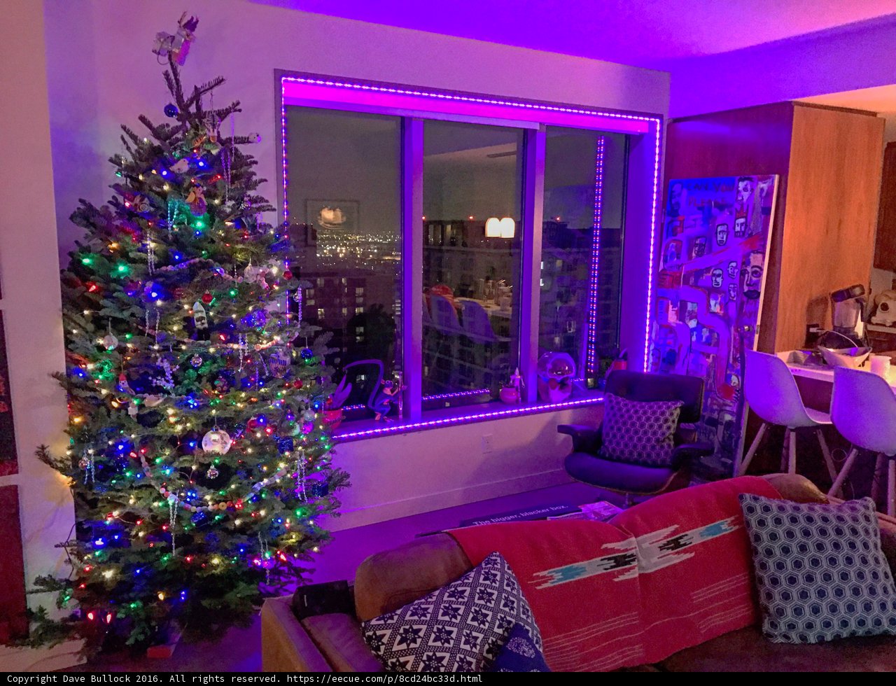 Festive Living Room Decor