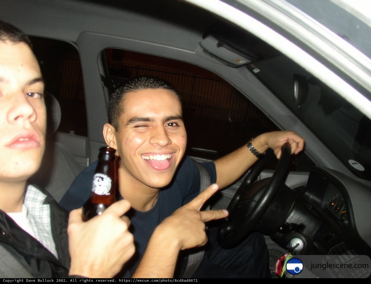 Two Men Enjoying a Drink