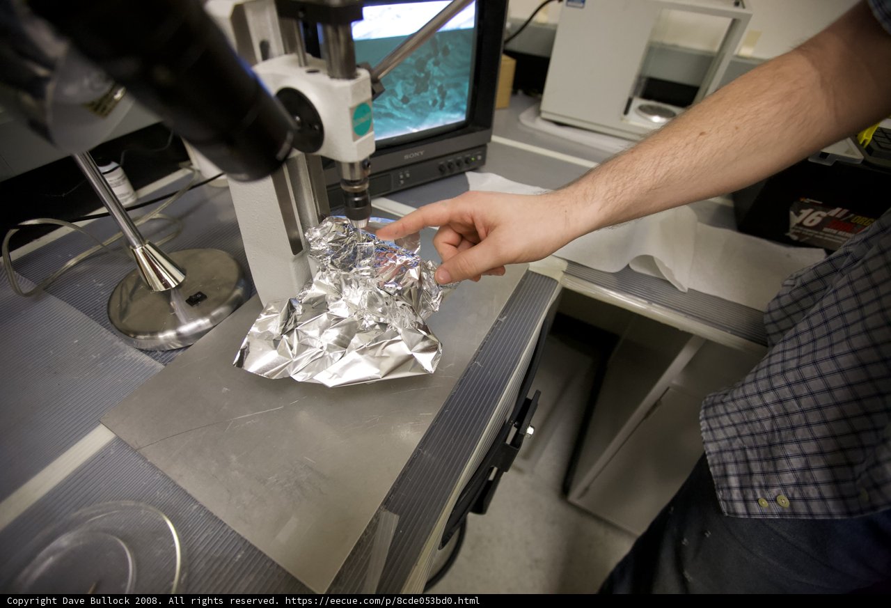 Experimenting with Aluminium Foil