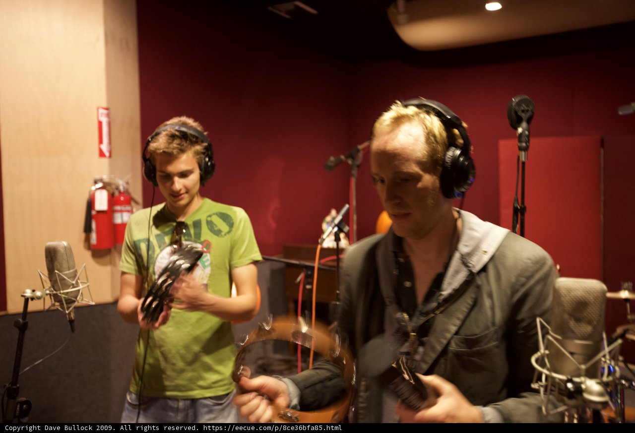 Recording Session with Josh Freese