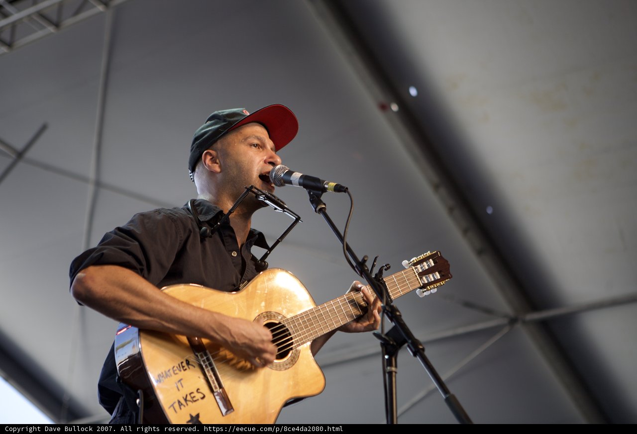 Tom Morello Rocks the Mic and Guitar at Coachella 2007