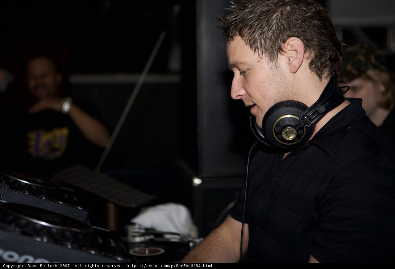 Funky Grooves at the DJ Booth
