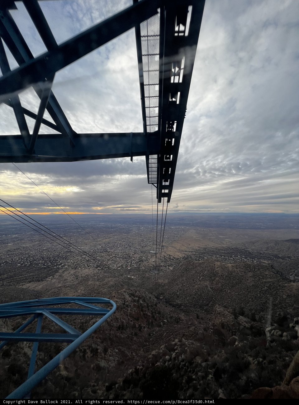 Cable Car Ride Over Cibola National Forest Valley