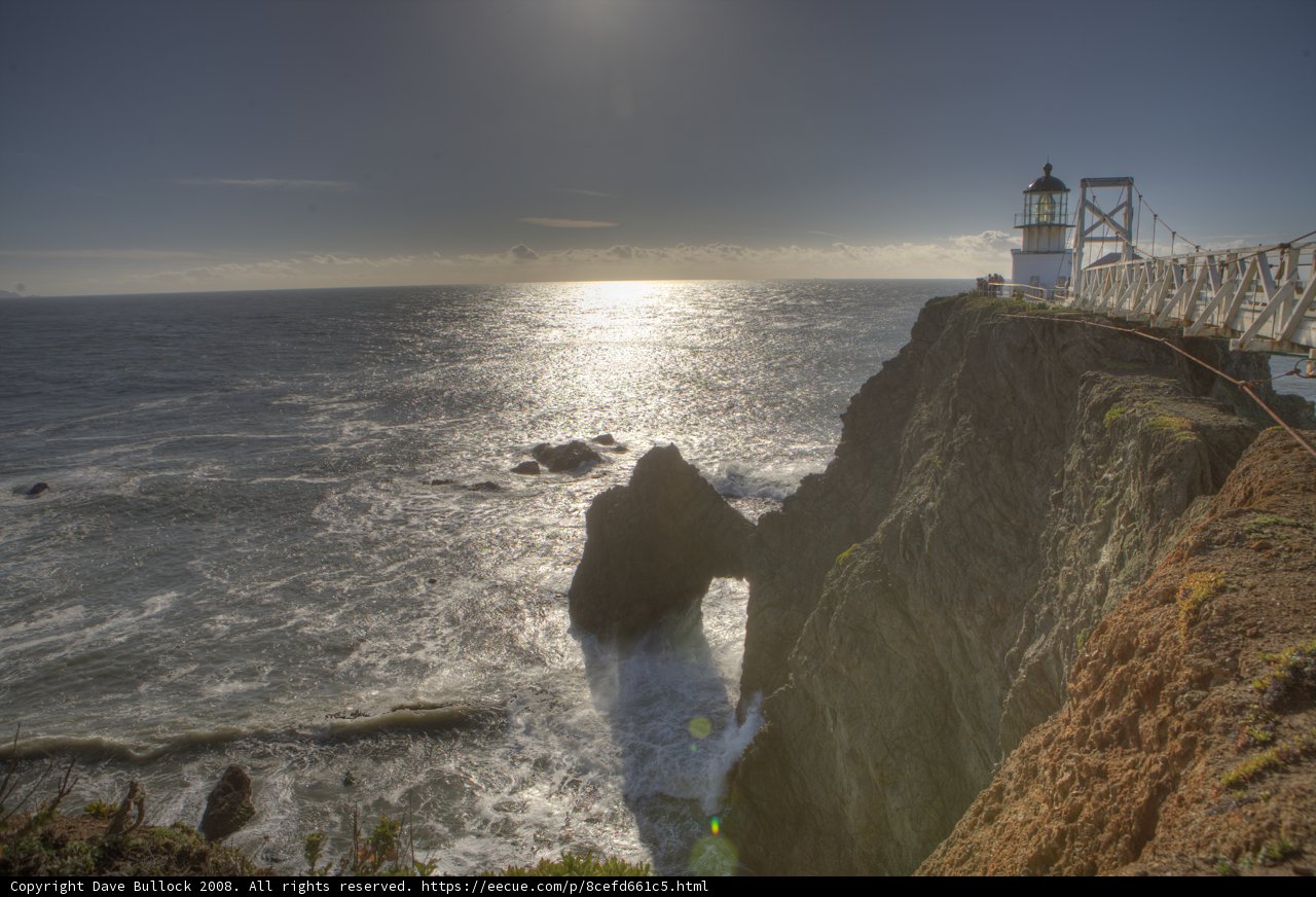 Majestic Lighthouse on the Cliff