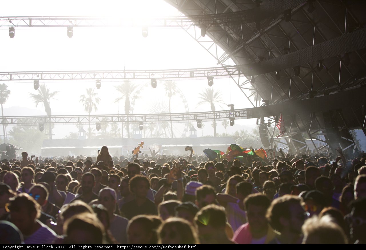 The Ecstatic Crowd at Coachella 2017