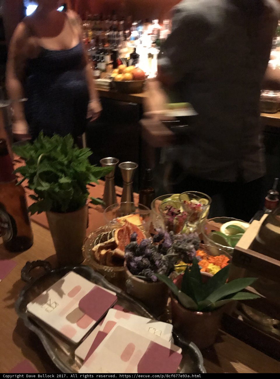 Indulging at a Californian Restaurant