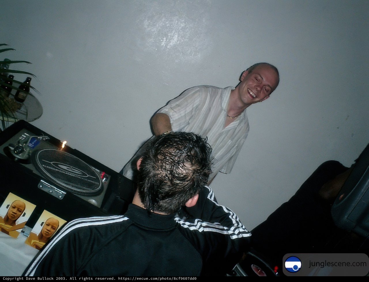 DJ and Smiling Man
