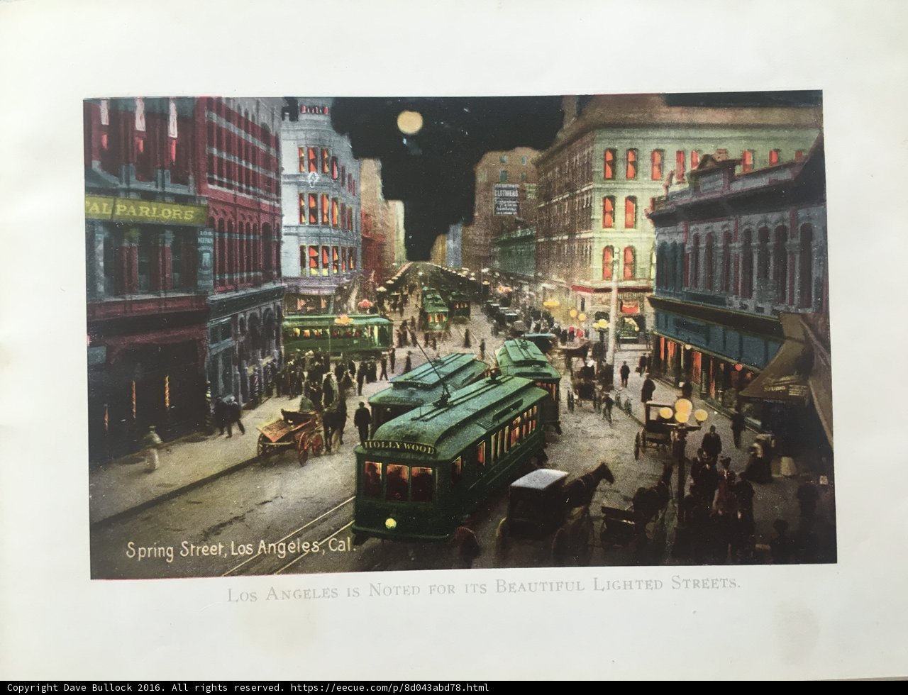 Vintage Metropolis Street Scene