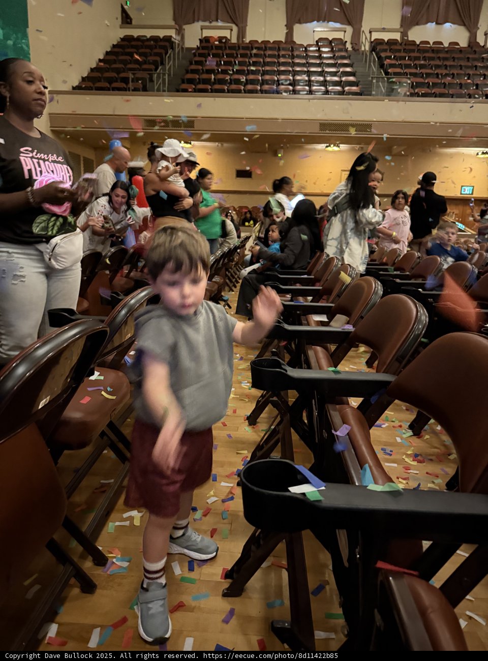 Confetti Celebration in San Jose