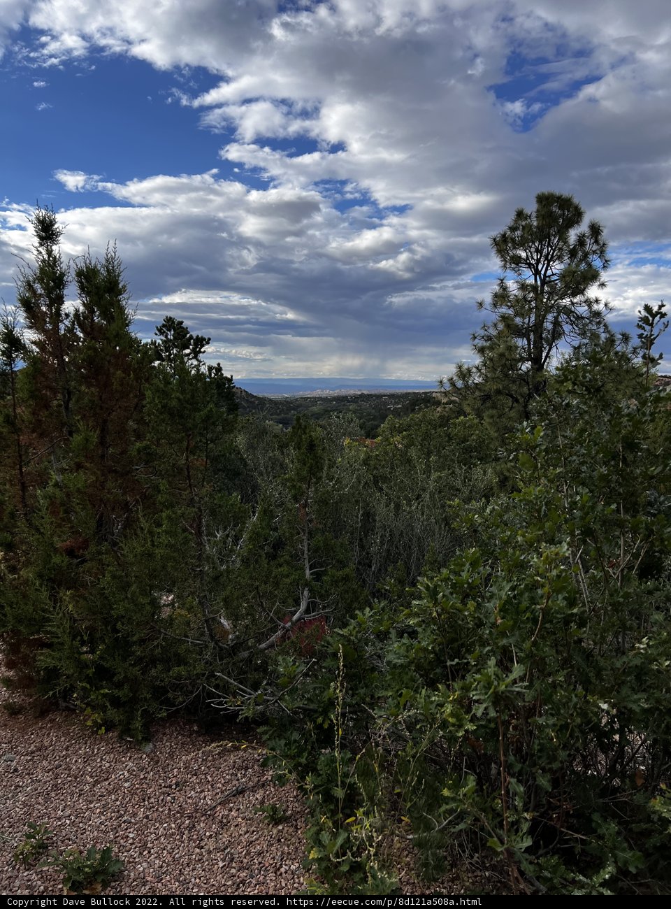Majestic View of the Santa Fe Mountains