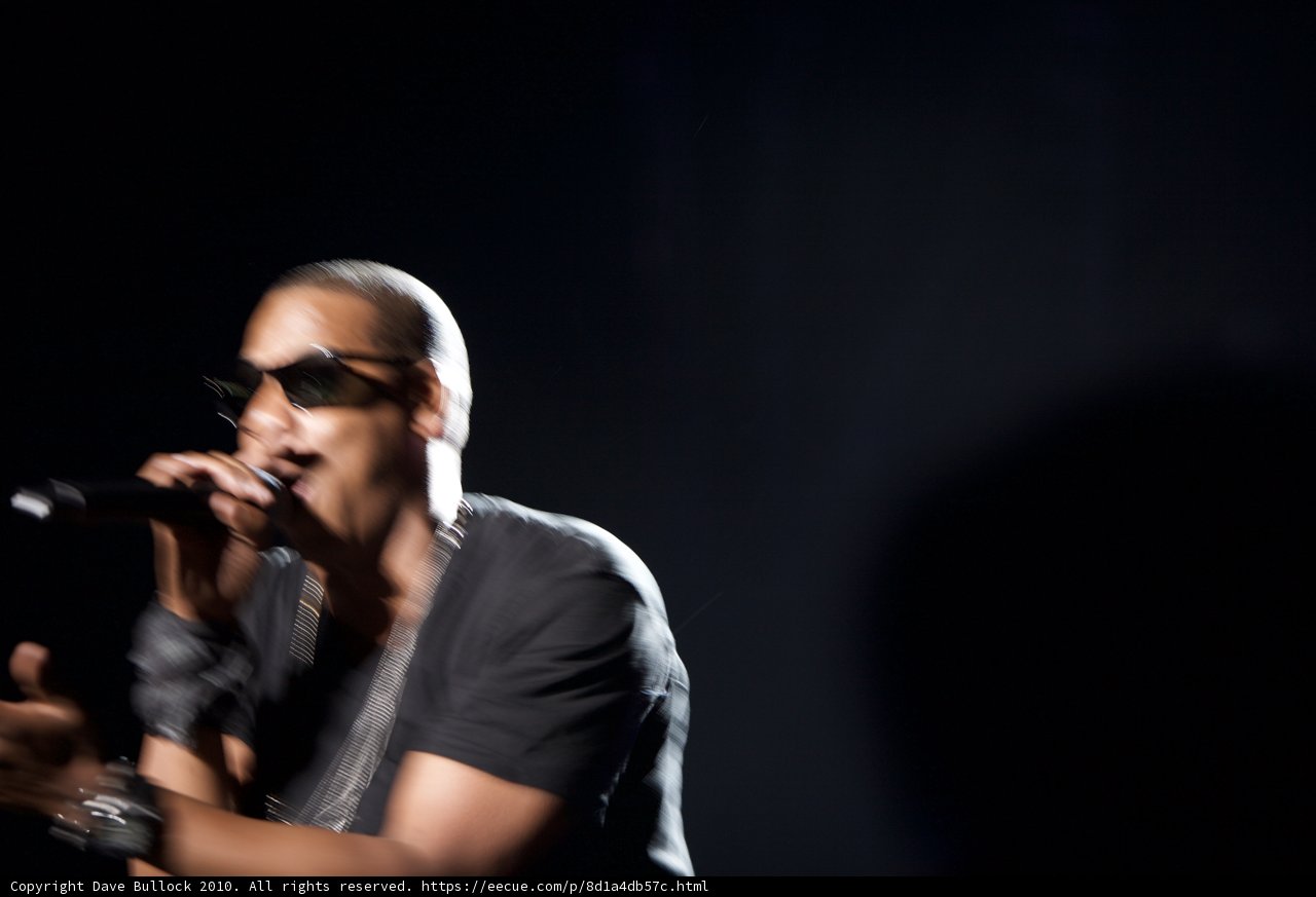 Jay-Z Rocks the Stage with his Mic