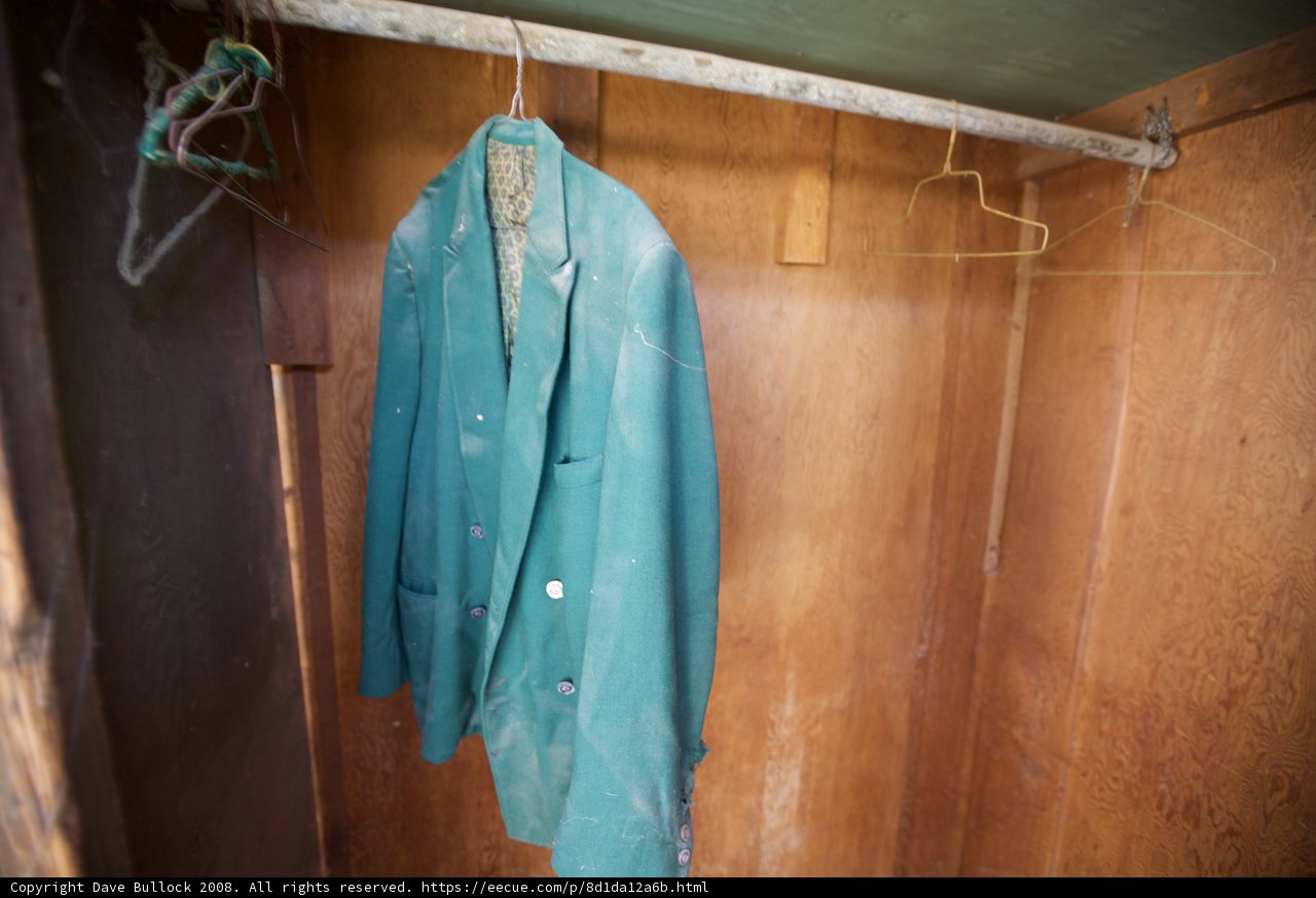 Hanging Green Jacket
