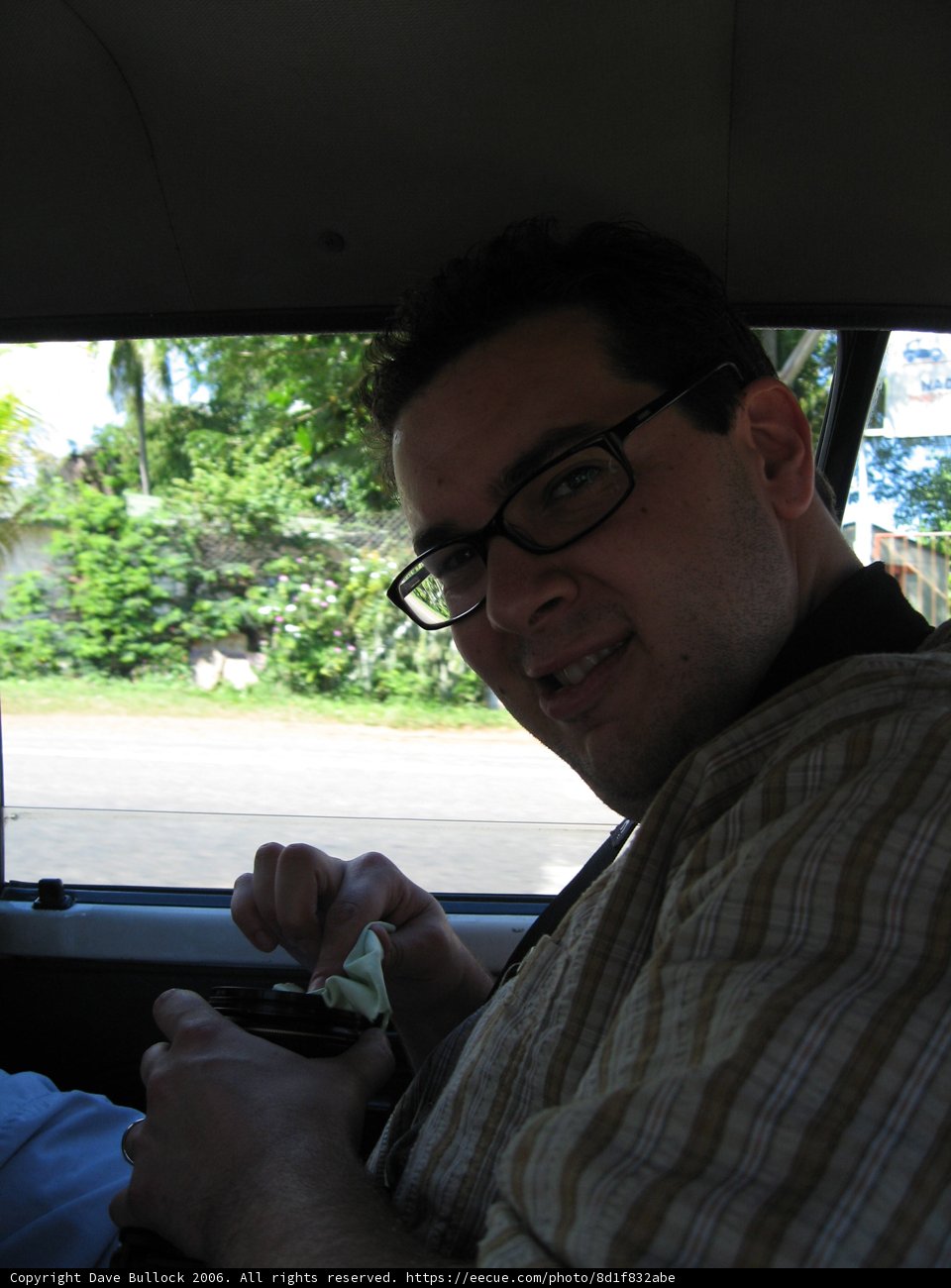 Lunch Break in the Car