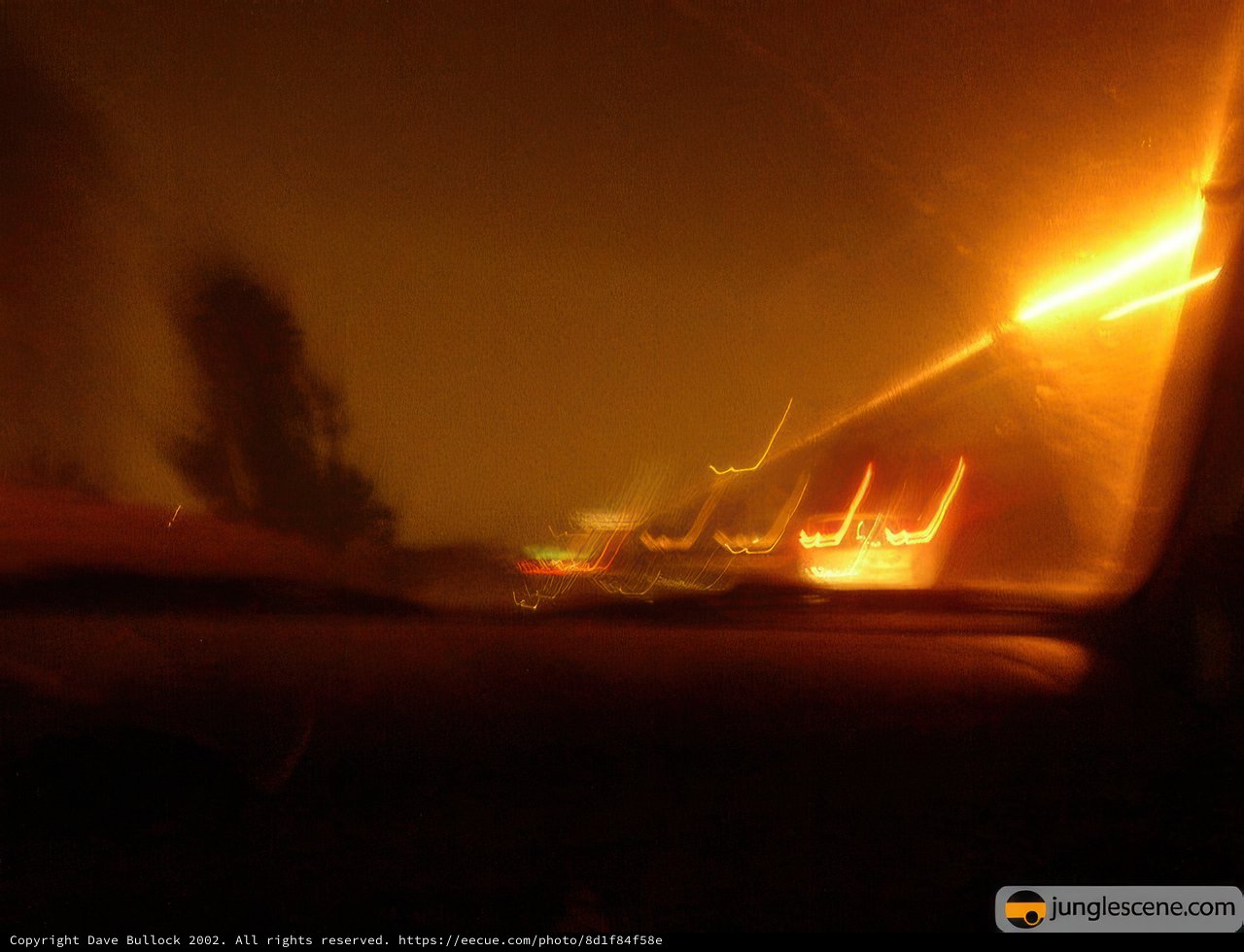 Blurry Night Drive