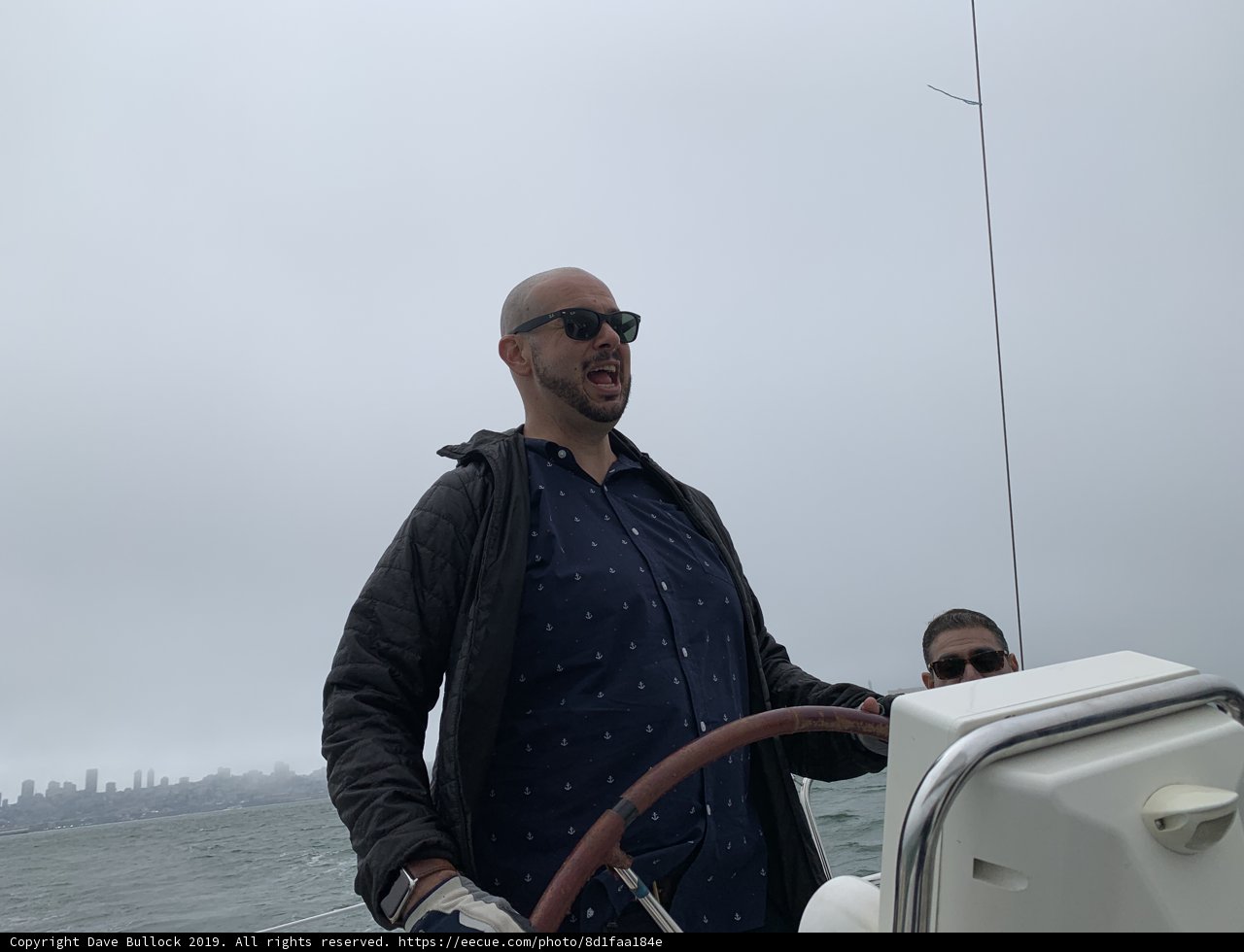 Captain Dave B on the High Seas
