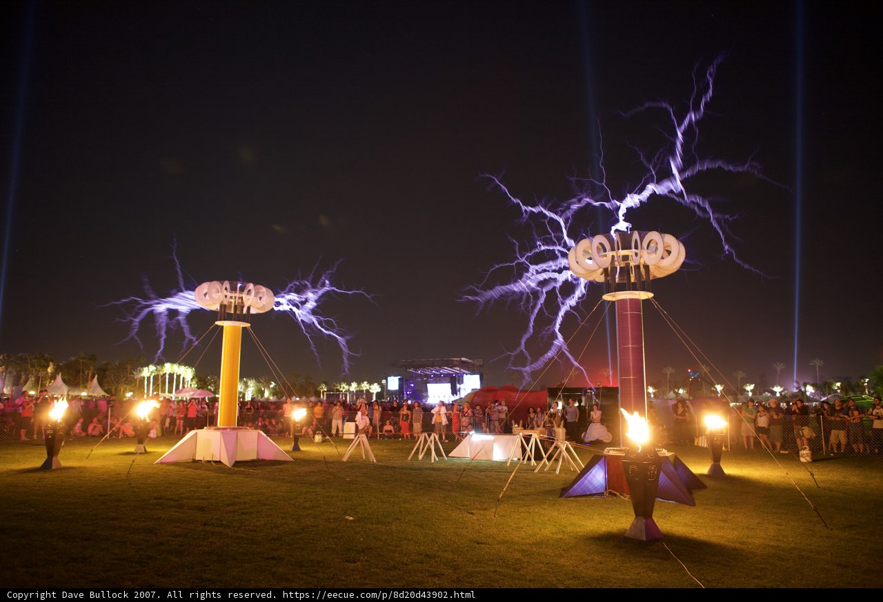 Electrifying Night Show