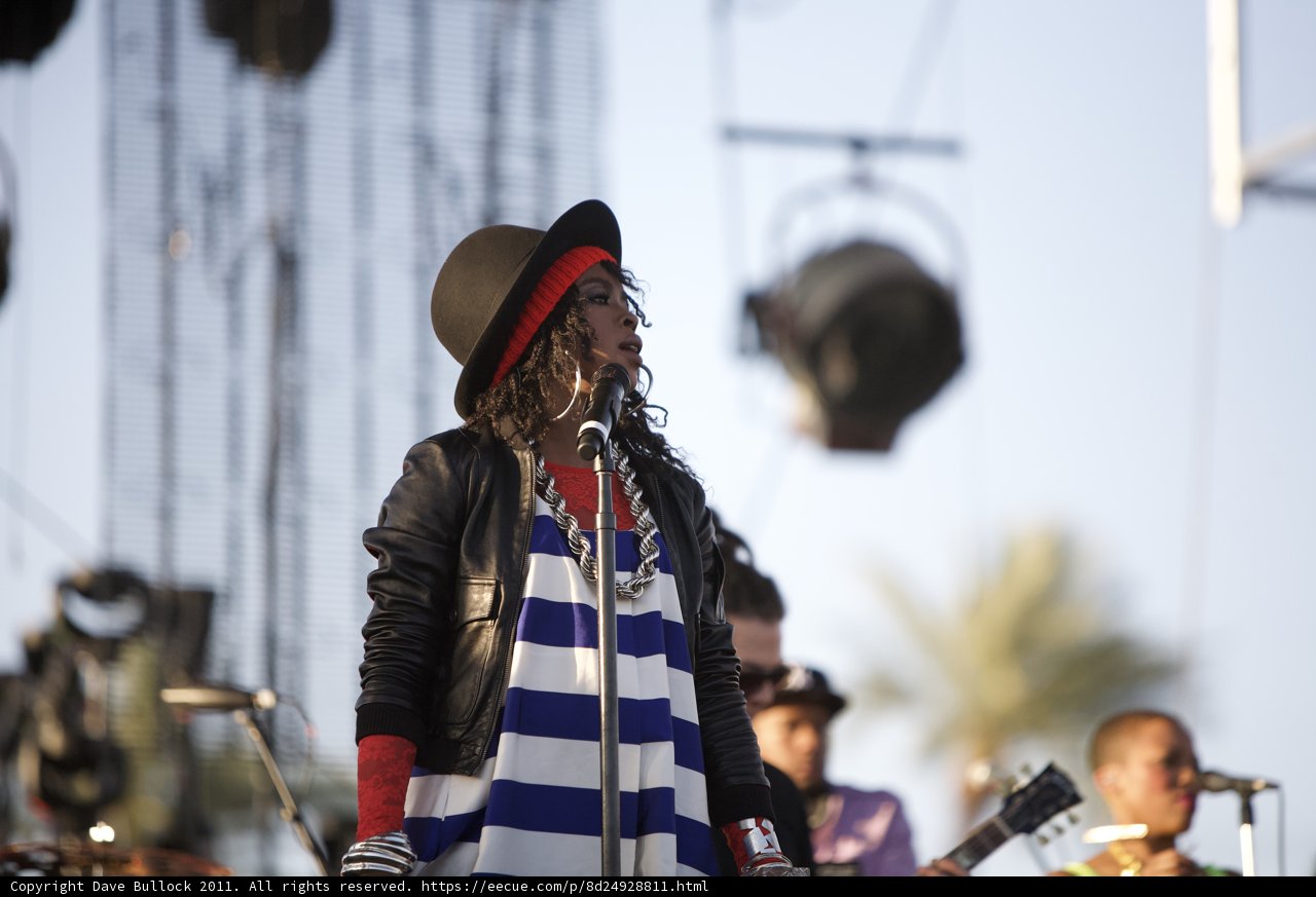 Frenchie Davis Rocks the Coachella Stage