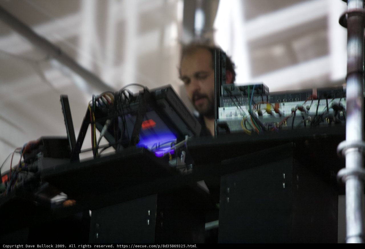 Étienne de Crécy Jamming at Coachella 2009