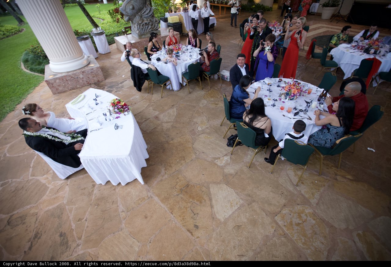 Wedding Reception in Hawaii
