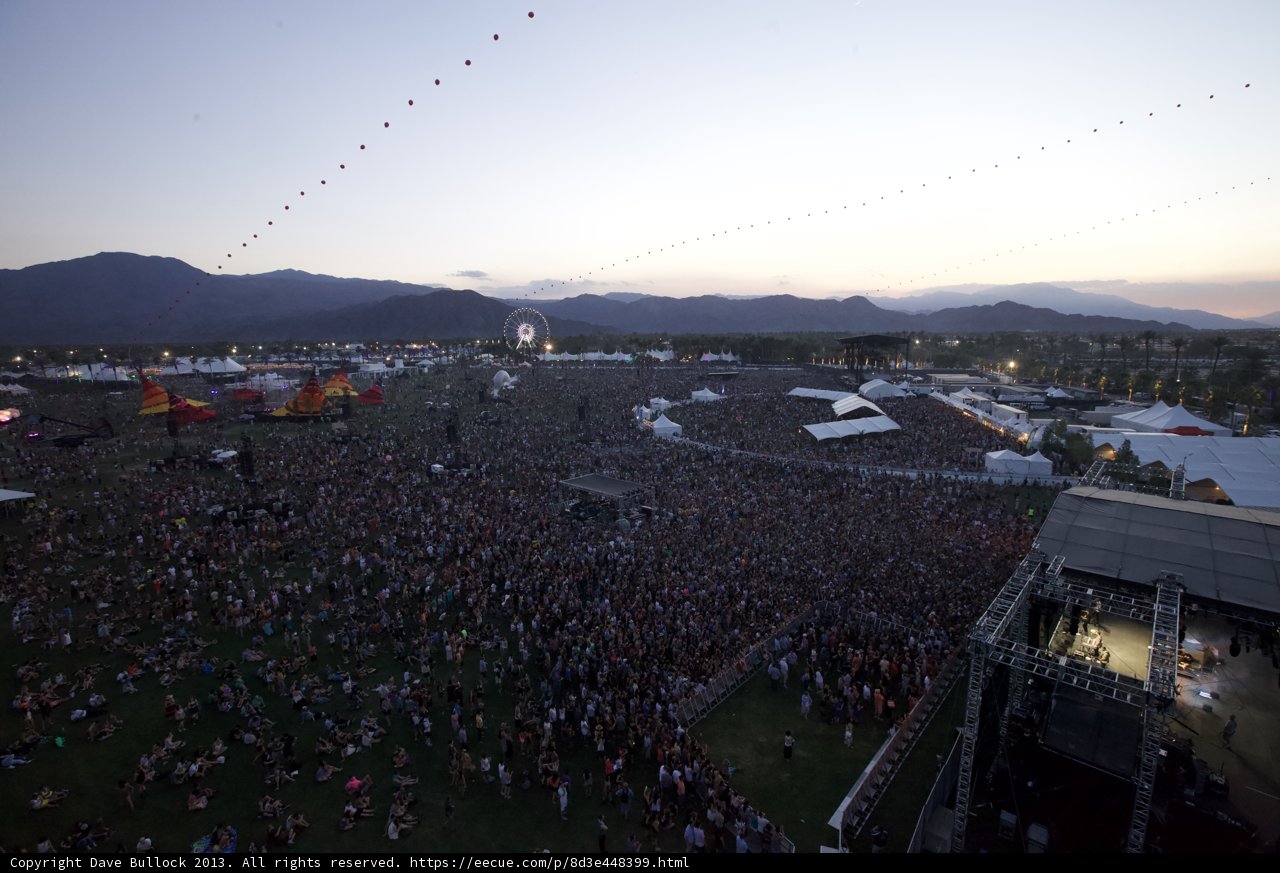 The Sound of the Crowd at Coachella