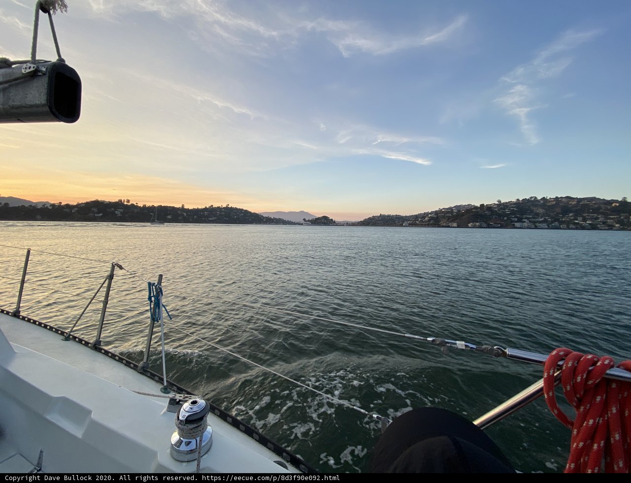 Serene Sail into the Sunset