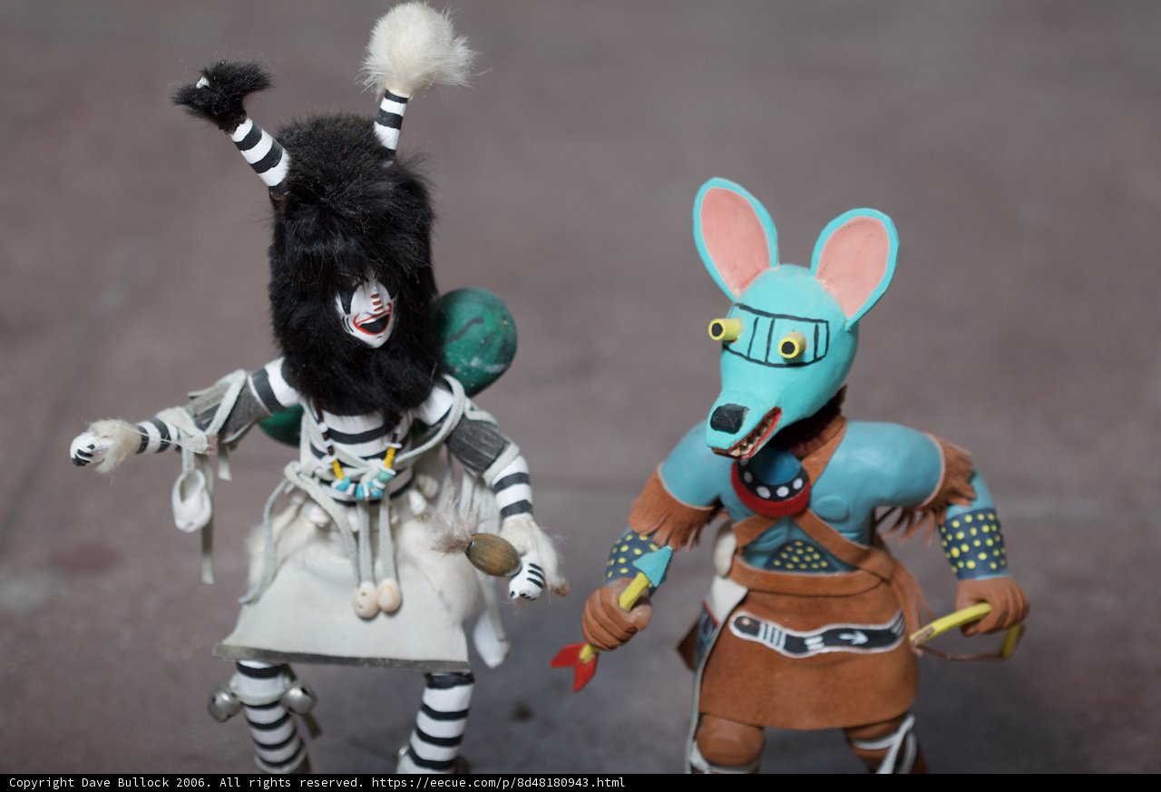 Costumed Entertainers in Miniature