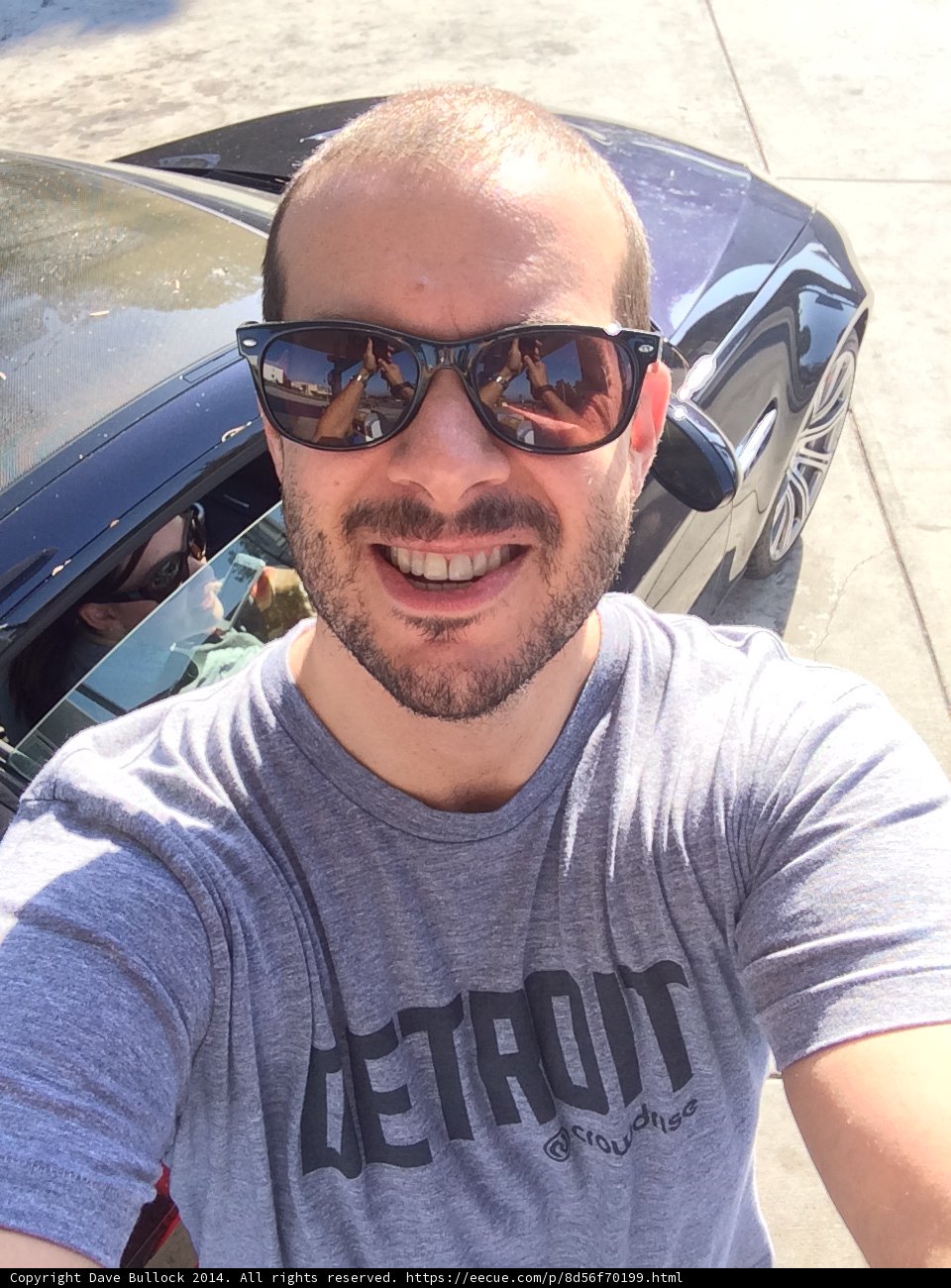 Selfie with the Sports Car