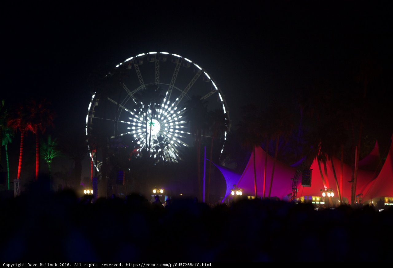 A Night of Fun and Lights on the Ferris Wheel