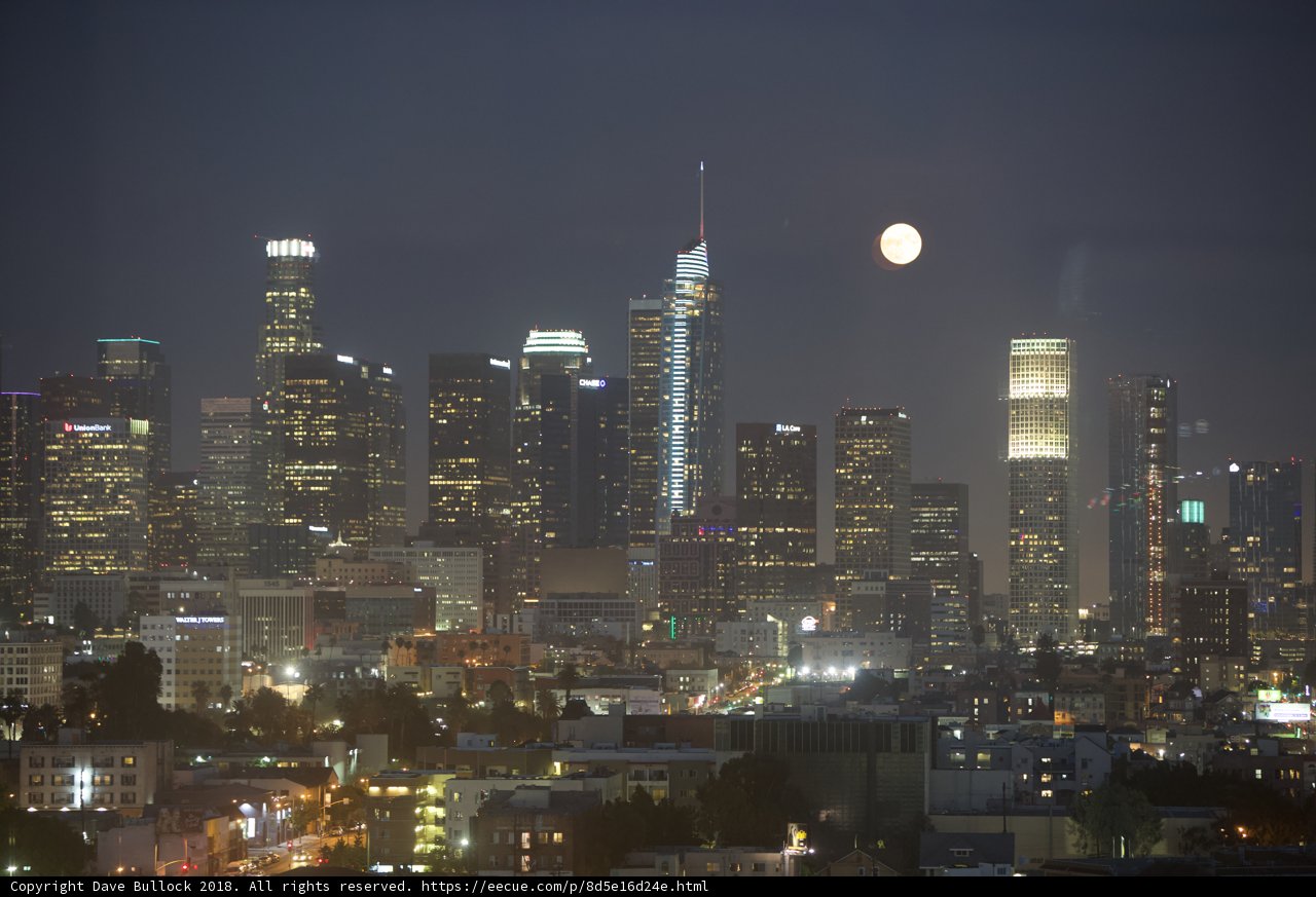 Lunar Farewell to the Metropolis