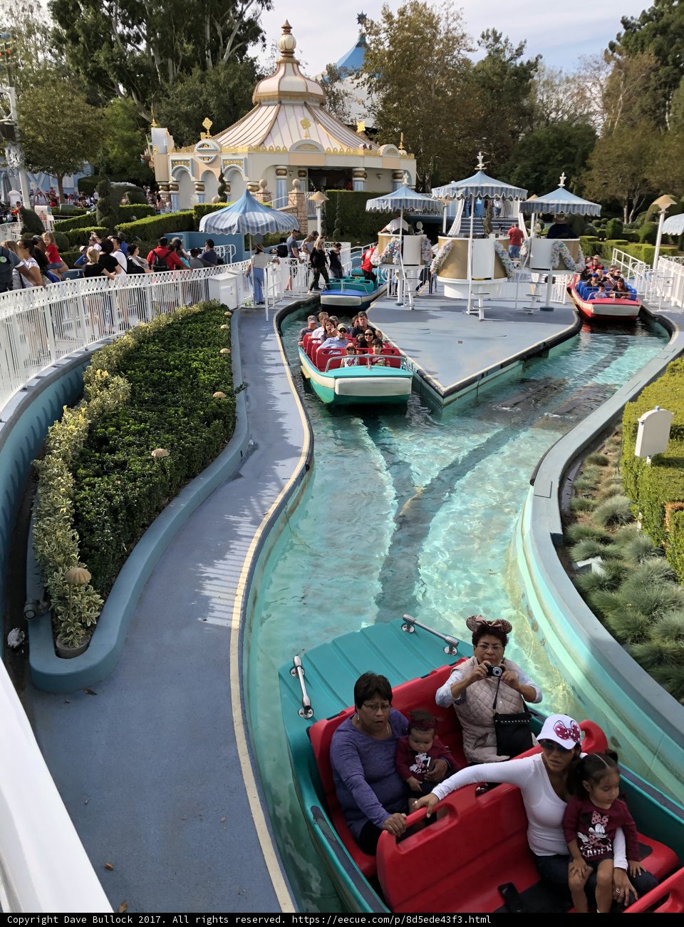 Splashing into Fun at Disneyland's Water Ride