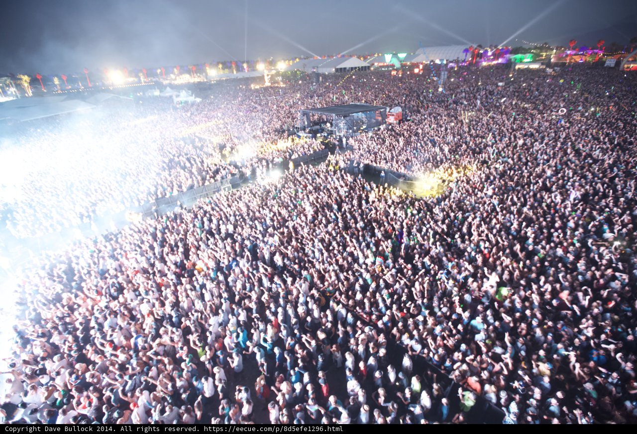 The Massive Music Festival Crowd