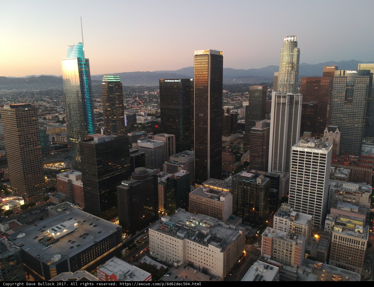 Los Angeles Cityscape from Above