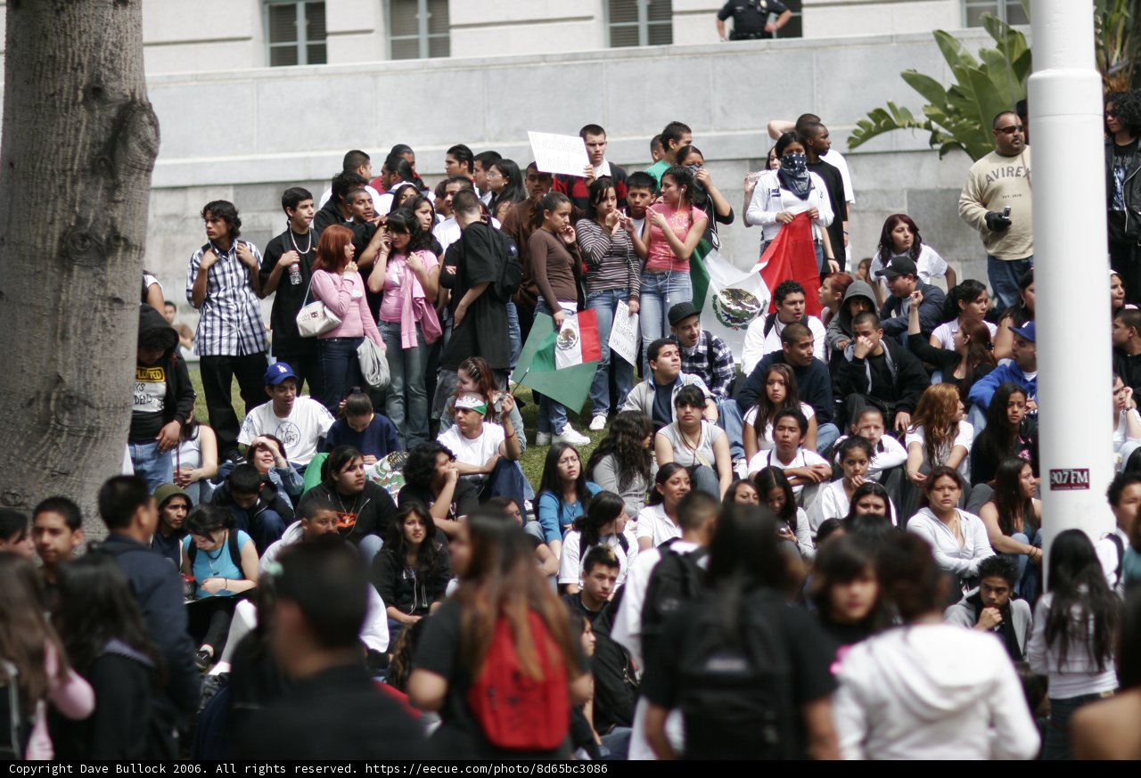 School Walkout Protesters Gather
