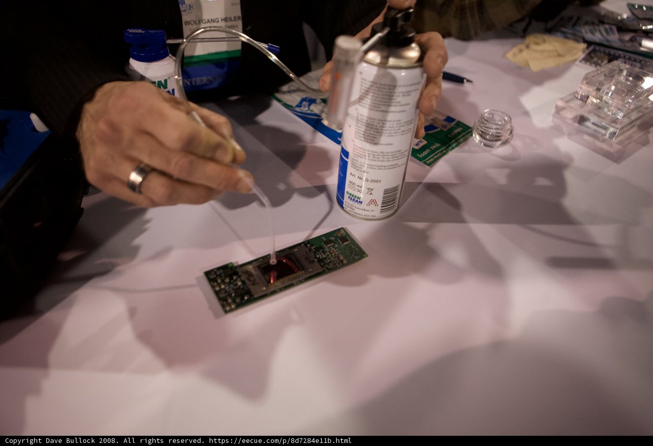 Cleaning the Circuit Board