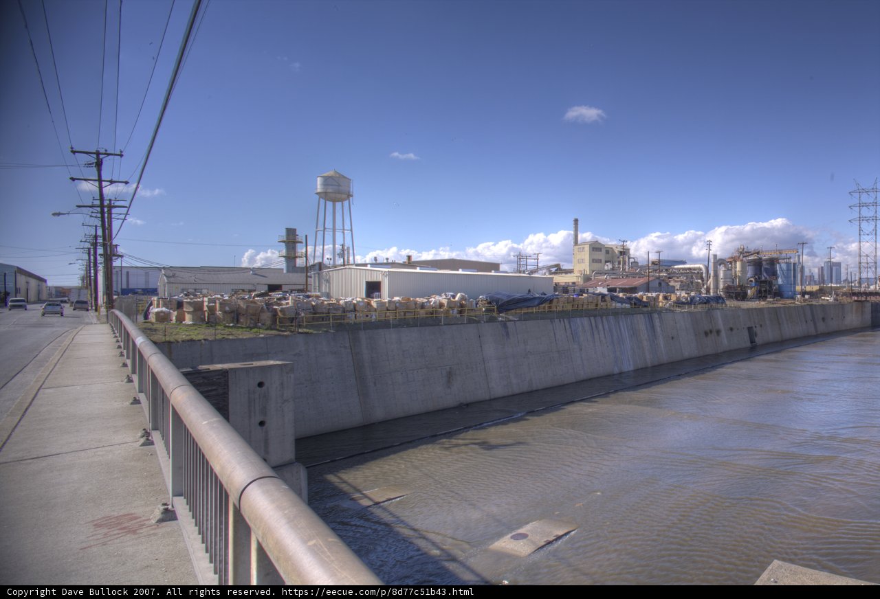 Vernon Bridge Factory on the River