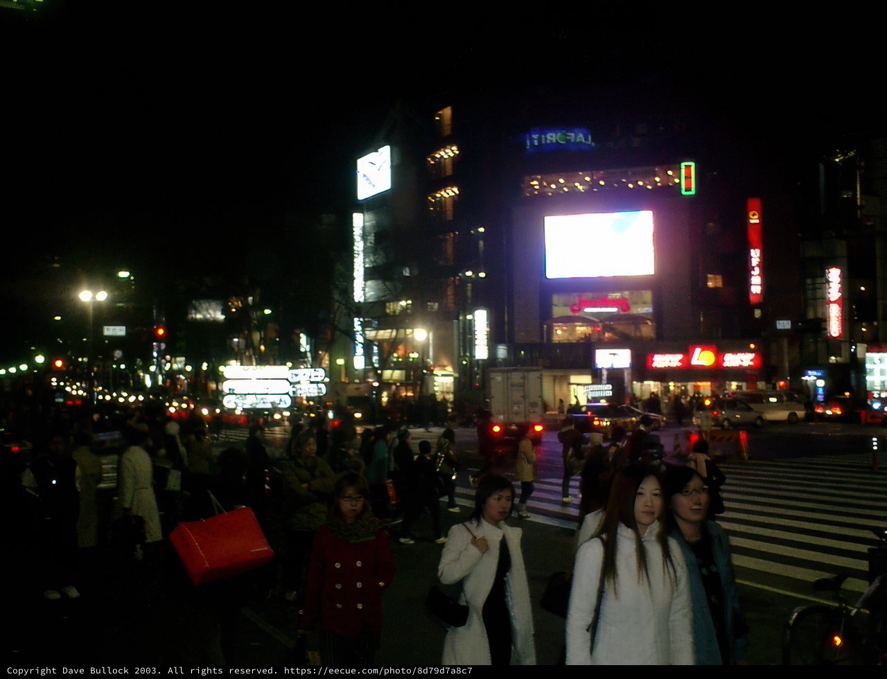 Night Walk in Shinjuku's Fashion District