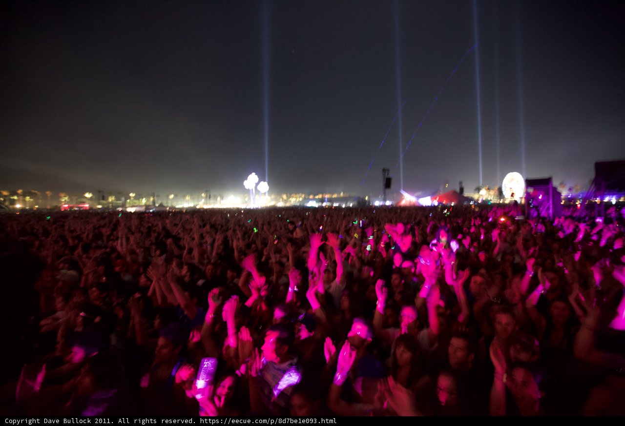Lights Up at Coachella