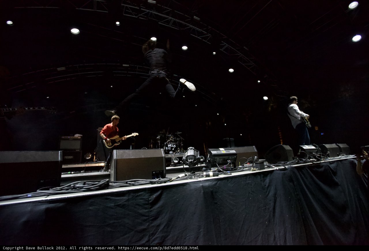 Jumping for Joy on the Coachella Stage