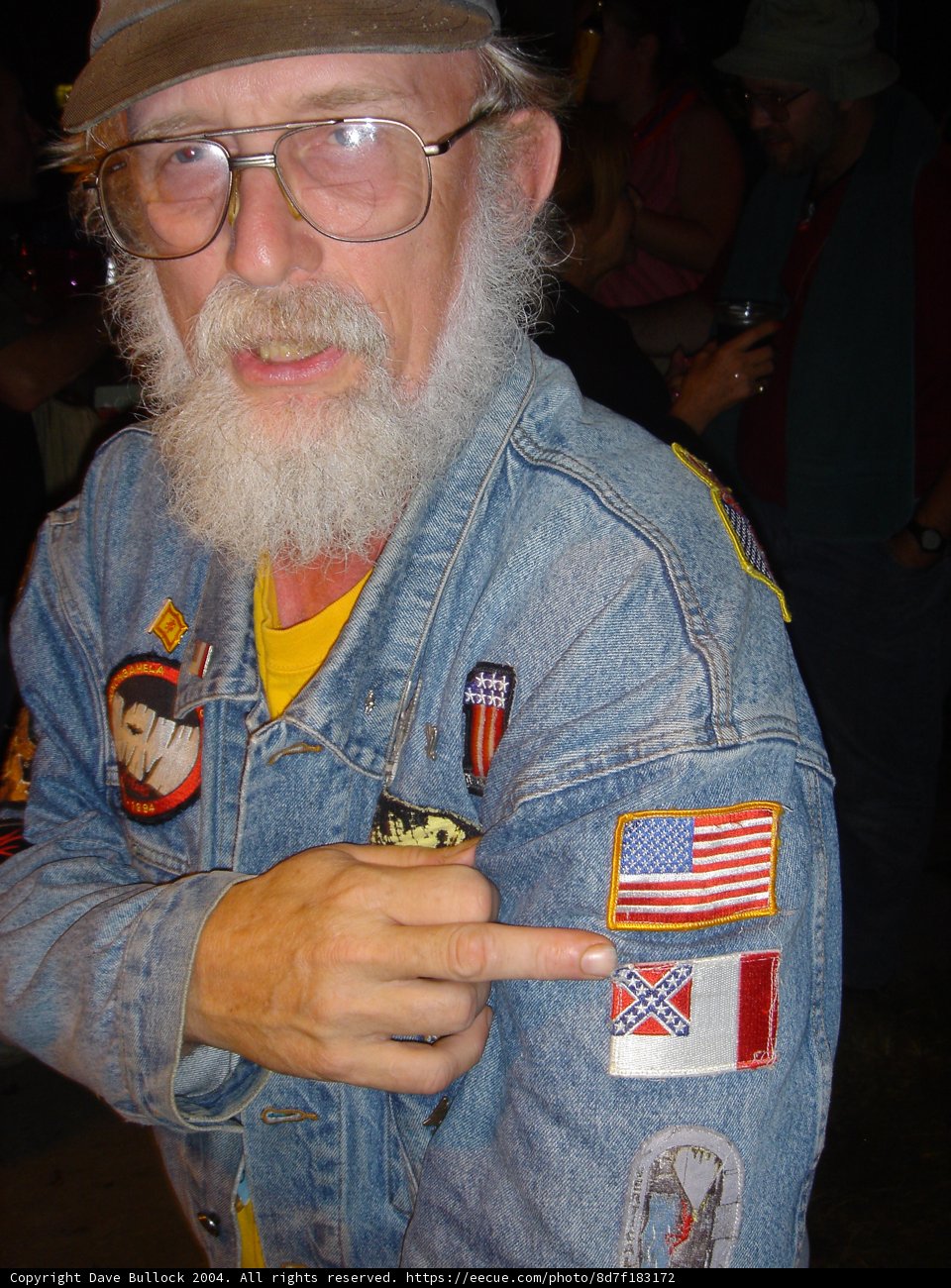 Blue Jean Jacket Man